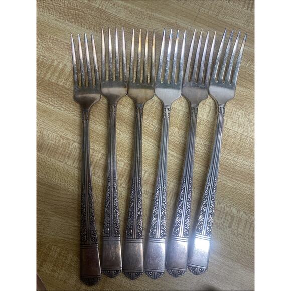 19 Pieces ONEIDA ROYAL YORK aka OAKLEIGH GRACE SilverPlate Tutor Plate Community - Picture 3 of 8